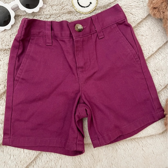 KIDS: Janie & Jack Purple Shorts - Picture 1 of 5